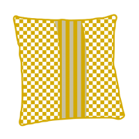 Kente Column Cushion Template